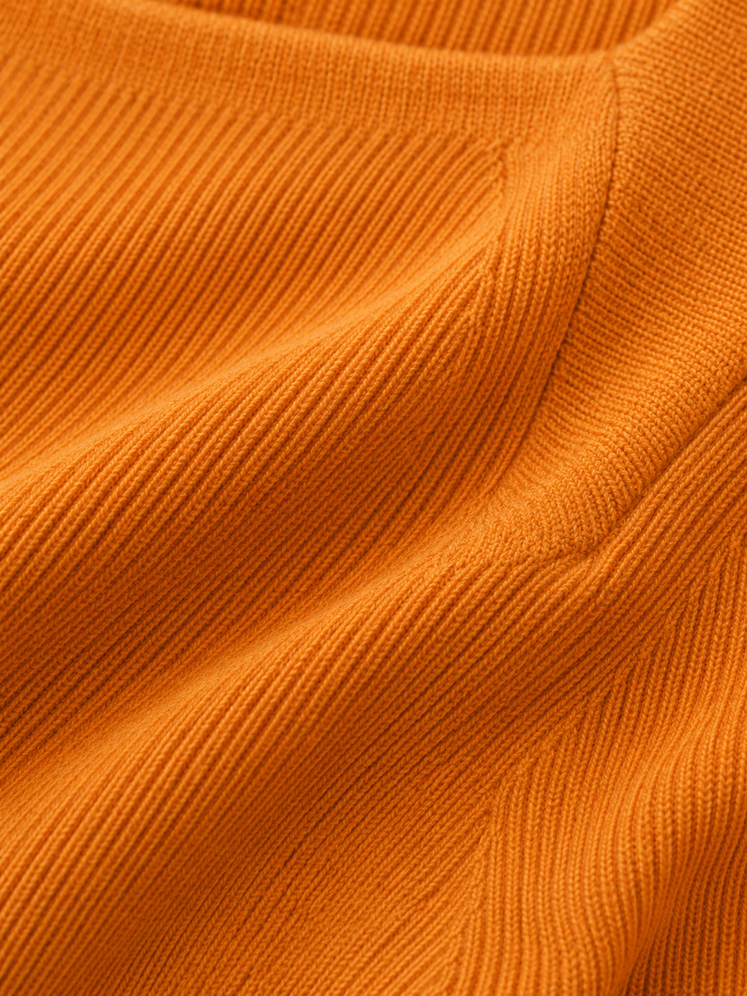 Orange Fitted Top