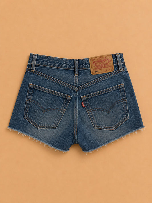 501 Patterned Denim Shorts