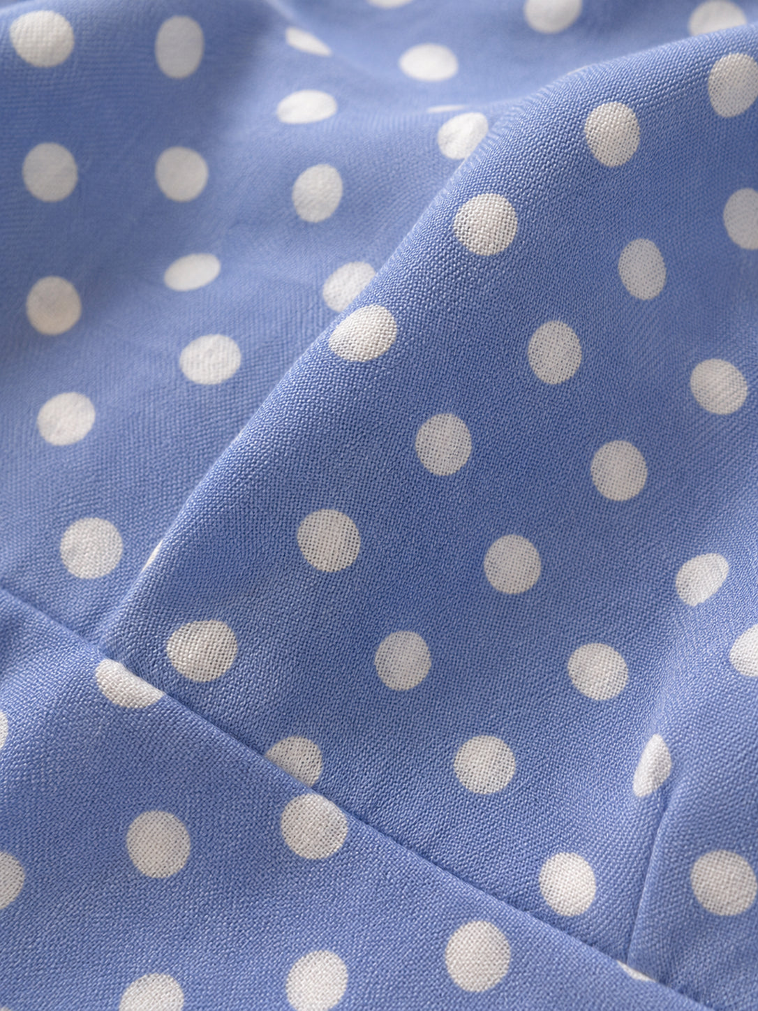 Blue Polka Dot Dress