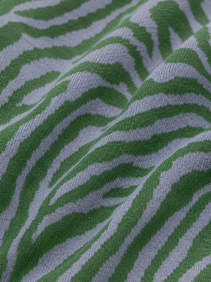 Green & Lilac Patterned Top