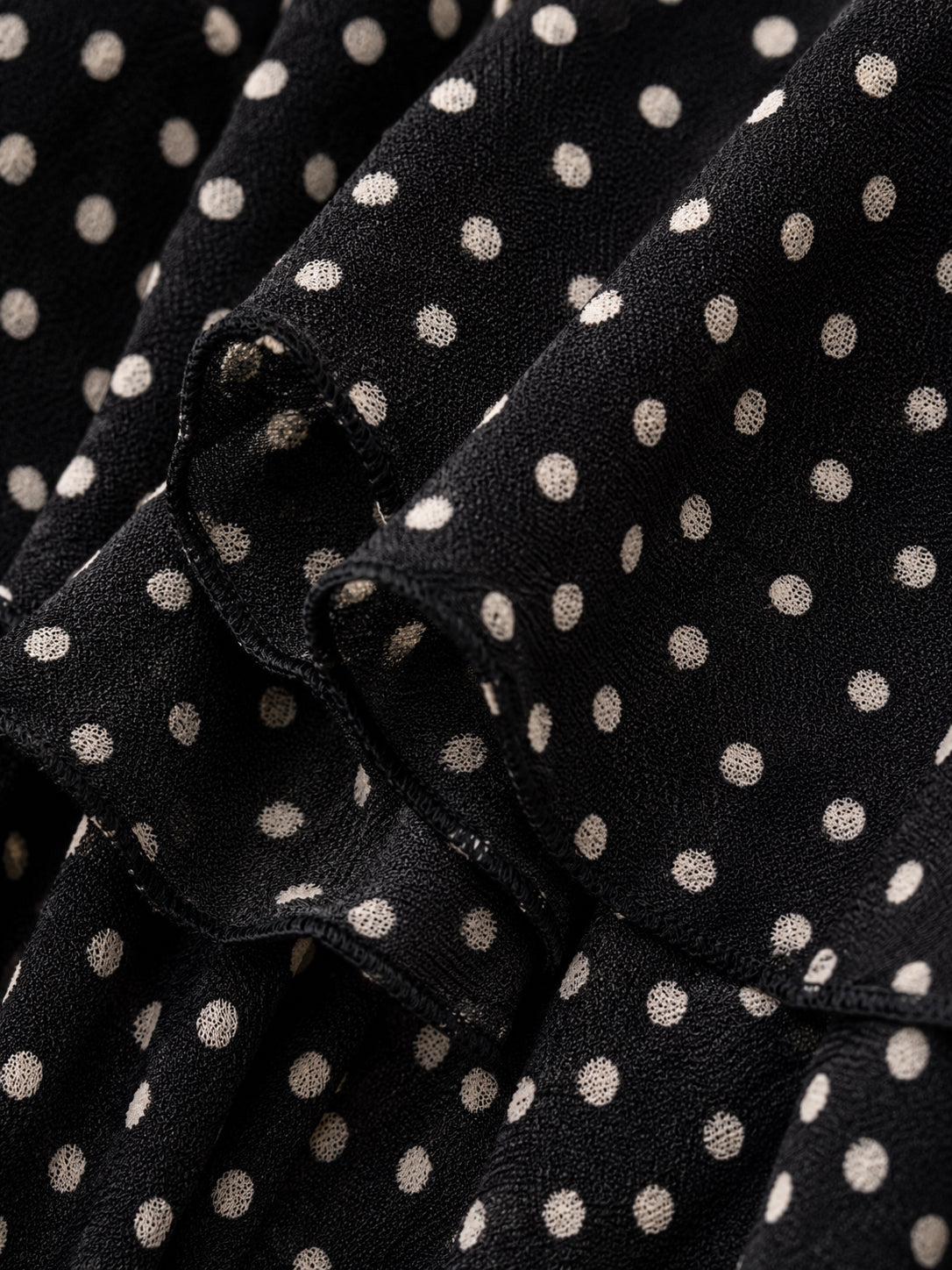 Black Polka Dot Dress