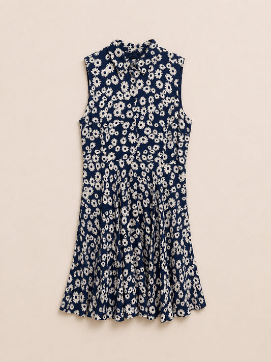Blue Floral Dress