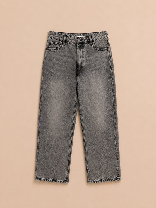 Grey Denim Jeans