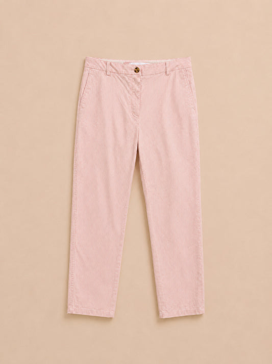 Pink Pinstripe Trousers