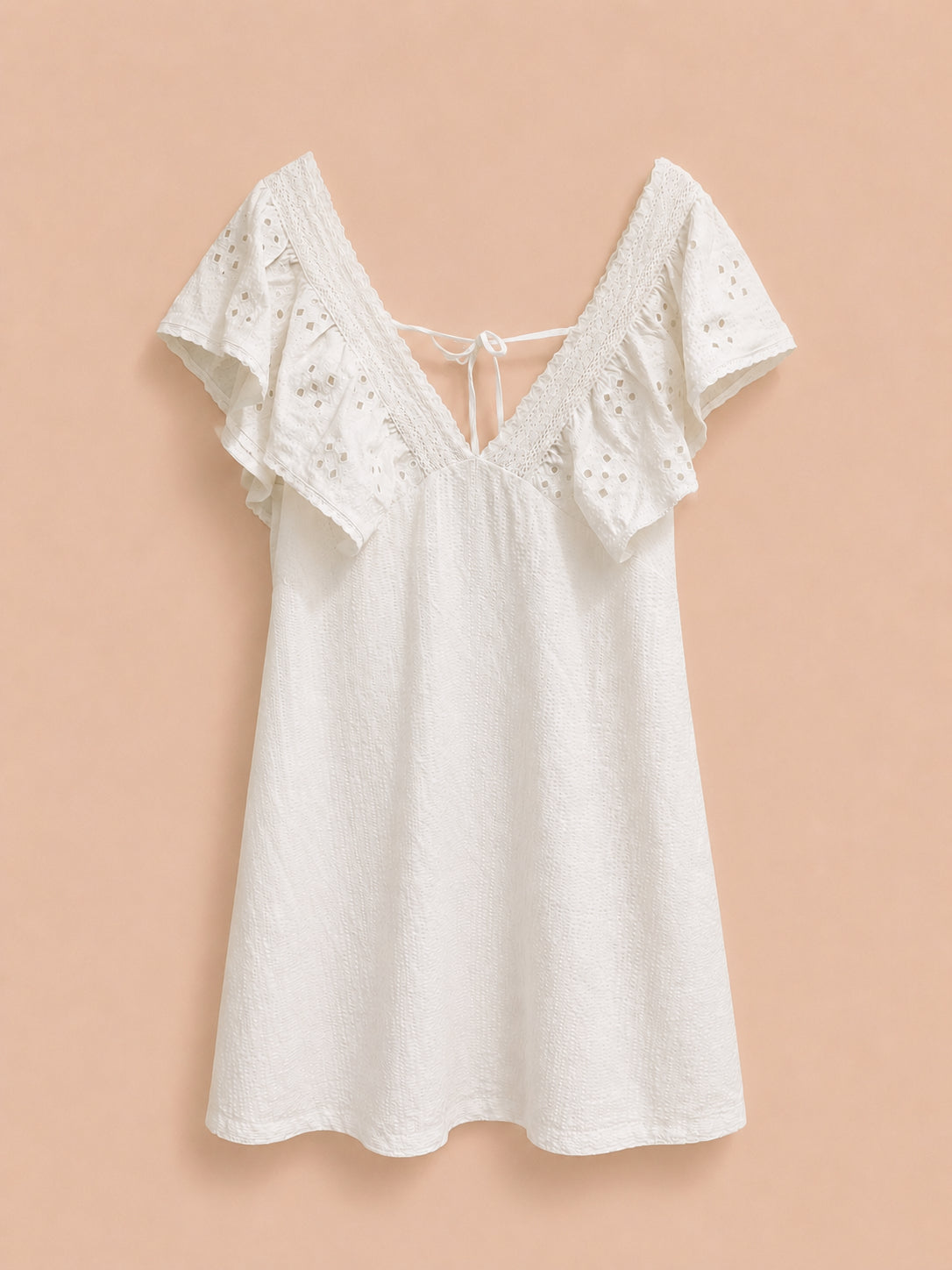 White Cotton Dress