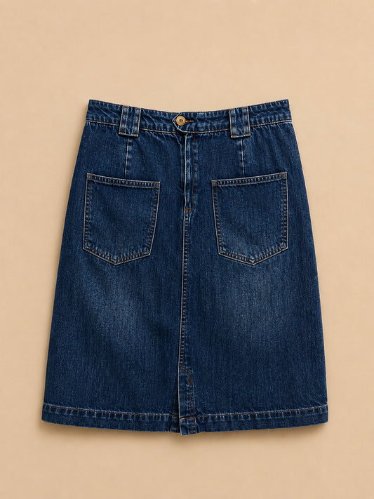 Blue Denim Skirt