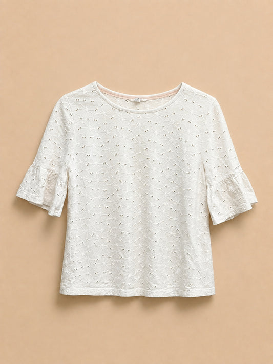 White 100% Cotton Top