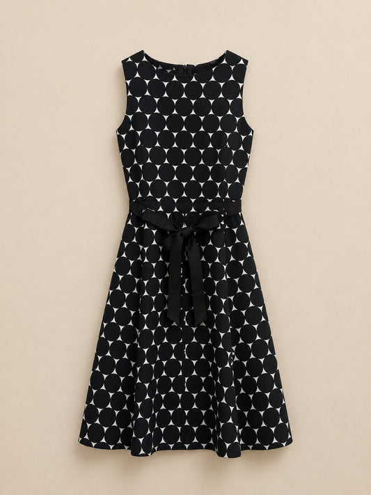 Black & White 100% Cotton Dress