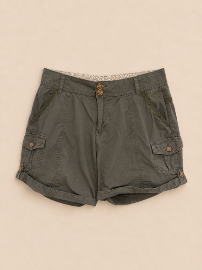 Khaki Cargo Shorts