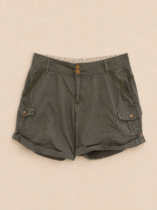 Khaki Cargo Shorts
