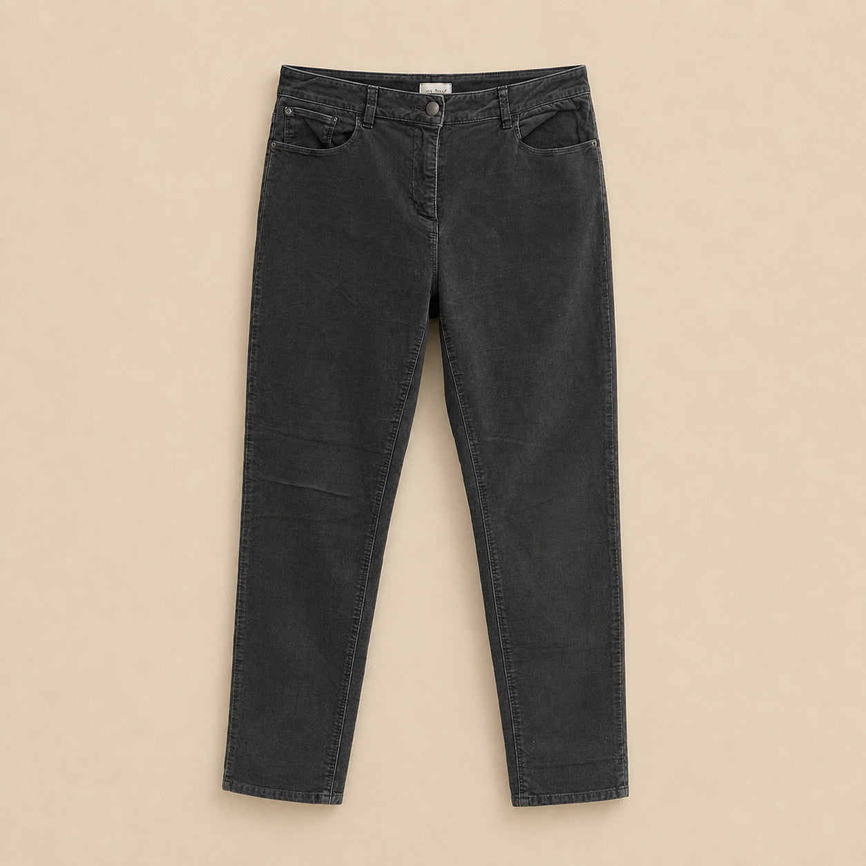 Grey Skinny Cotton Jeans