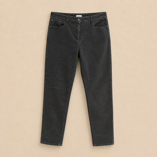 Grey Skinny Cotton Jeans