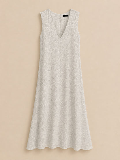 White Dotty Dress