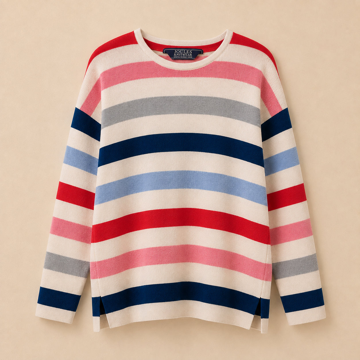 White Striped Jumper