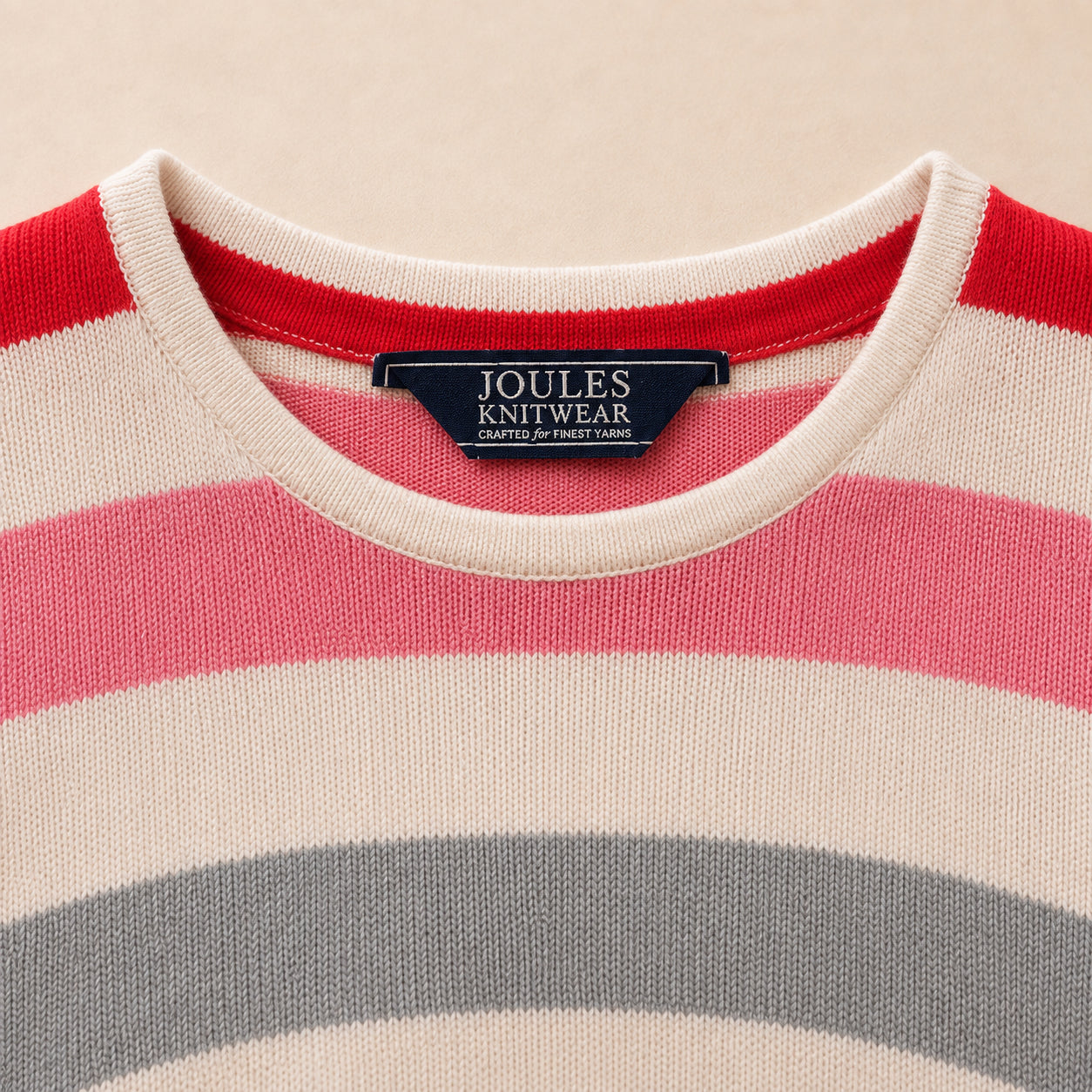 White Striped Jumper