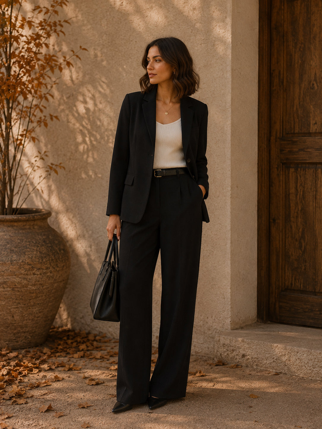 Black Blazer & Trousers