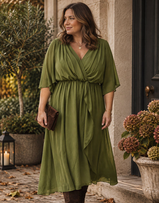 Green Midi Dress