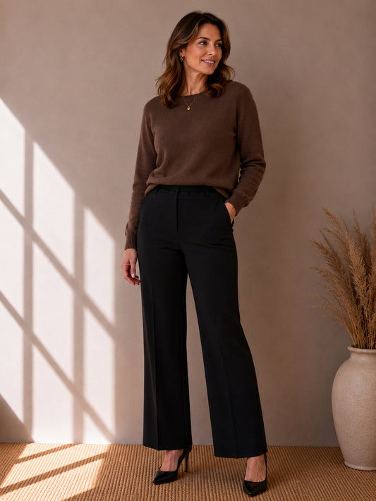Black Tailored Trousers
