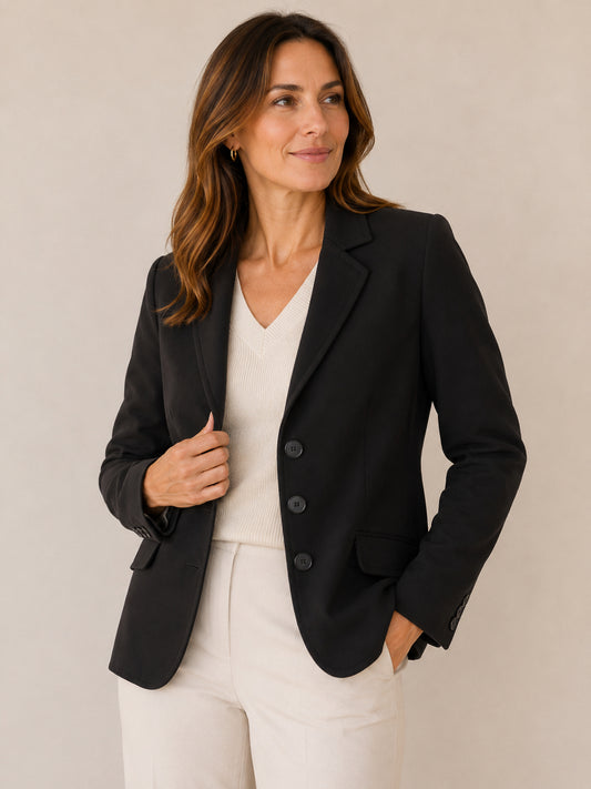Black Tailored Blazer