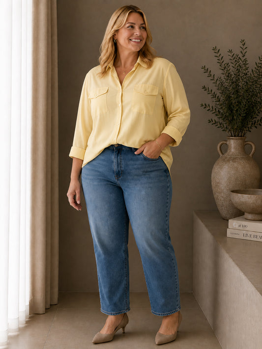 Butter Yellow Blouse
