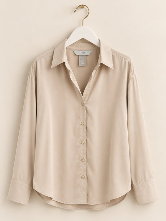 Beige Blouse